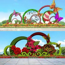 【仿真绿雕 五色草造型大型植物景观雕塑 大型动物卡通 绿雕工艺品图片】仿真绿雕 五色草造型大型植物景观雕塑 大型动物卡通 绿雕工艺品