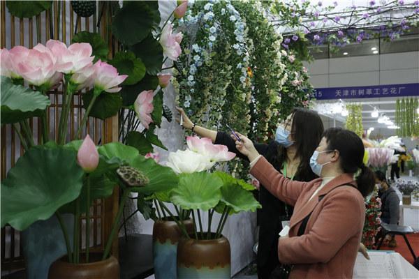 第57届全国工艺品交易会仿真植物及配套用品展7月14日开幕 仿真植物工艺品绽放新活力